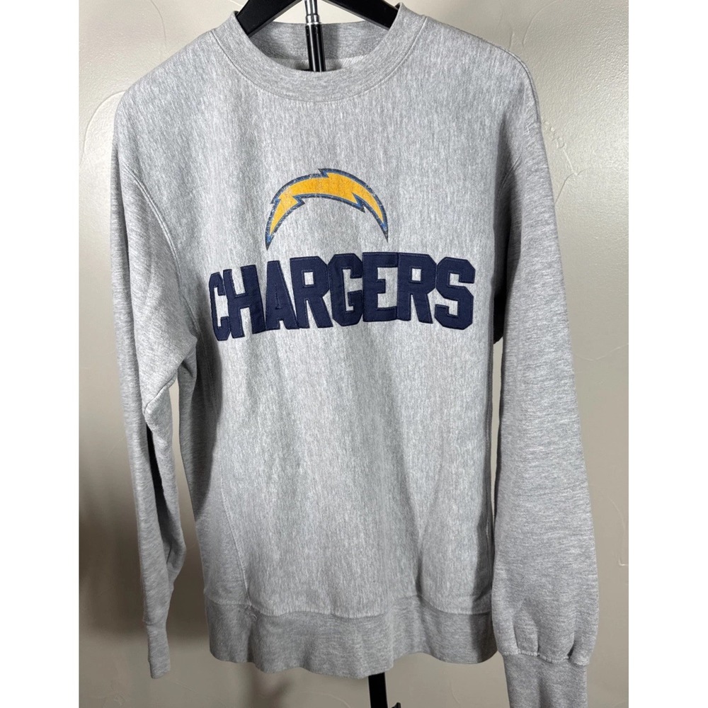 NFL San Diego Chargers National Football League Blue Crewneck Sweatshirt Small